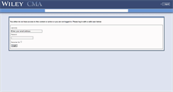 Desktop Screenshot of emeabc.wiley.com